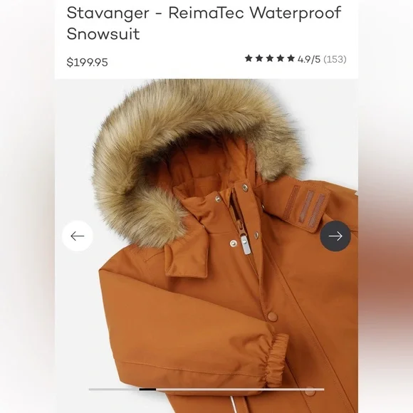 Stavanger - ReimaTec Waterproof Snowsuit18–24 MonthsNWT